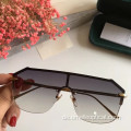 Goggle Reflective Rimless Sunglasses für Damen
